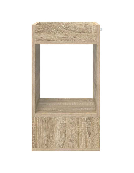 Tavolino Rovere Sonoma 30 x 30 x 56 cm Legno multistrato