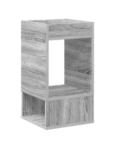 Tavolino Grigio Sonoma 30 x 30 x 56 cm Legno multistrato 2