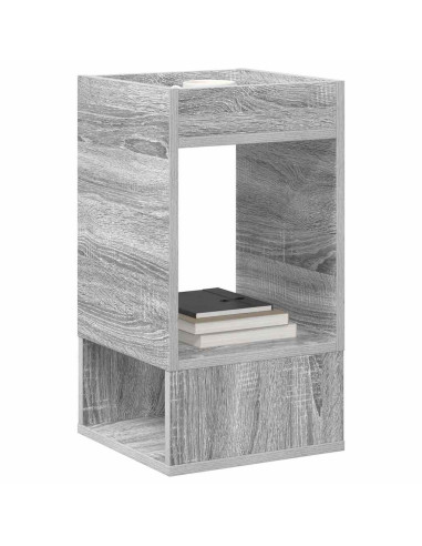 Tavolino 2 pcs Grigio Sonoma 30 x 30 x 56 cm Legno multistrato