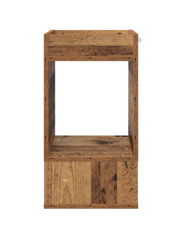 Tavolino Legno vecchio 30 x 30 x 56 cm Legno multistrato