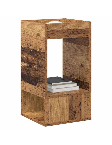 Tavolino 2 pcs Legno vecchio 30 x 30 x 56 cm Legno multistrato