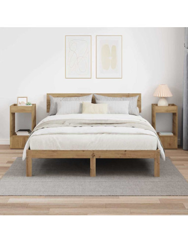 Tavolino 2 pcs Rovere artigianale 30 x 30 x 56 cm