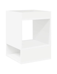 Tavolino Bianco 40 x 40 x 56 cm Legno multistrato 2