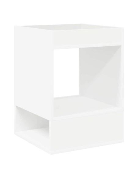 Tavolino Bianco 40 x 40 x 56 cm Legno multistrato