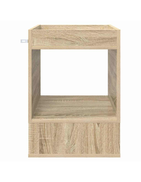 Tavolino Rovere Sonoma 40 x 40 x 56 cm Legno multistrato