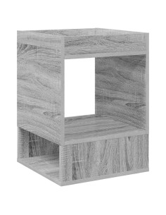 Tavolino Grigio Sonoma 40 x 40 x 56 cm Legno multistrato 2