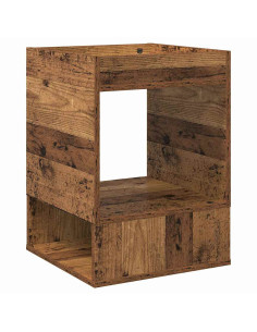 Tavolino 2 pcs Legno vecchio 40 x 40 x 56 cm Legno multistrato 2
