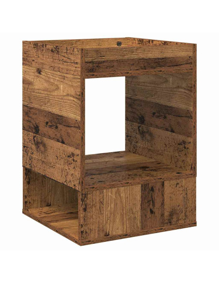 Tavolino 2 pcs Legno vecchio 40 x 40 x 56 cm Legno multistrato