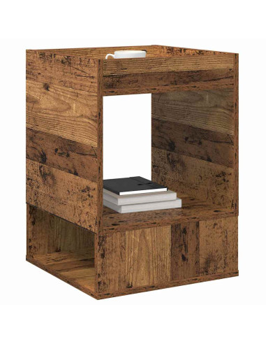 Tavolino 2 pcs Legno vecchio 40 x 40 x 56 cm Legno multistrato