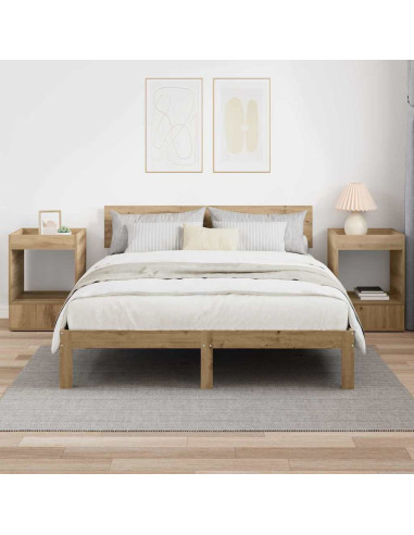 Tavolino 2 pcs Rovere artigianale 40 x 40 x 56 cm