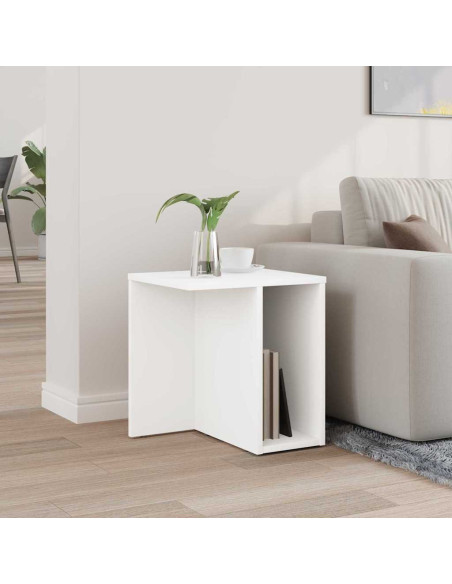 Tavolino Bianco 37 x 32 x 40 cm Legno multistrato