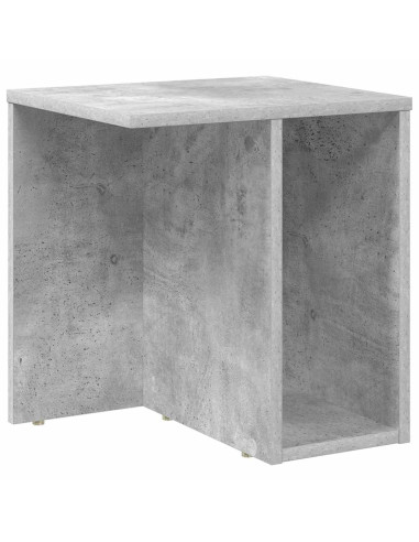 Tavolino Grigio cemento 37 x 32 x 40 cm Legno multistrato