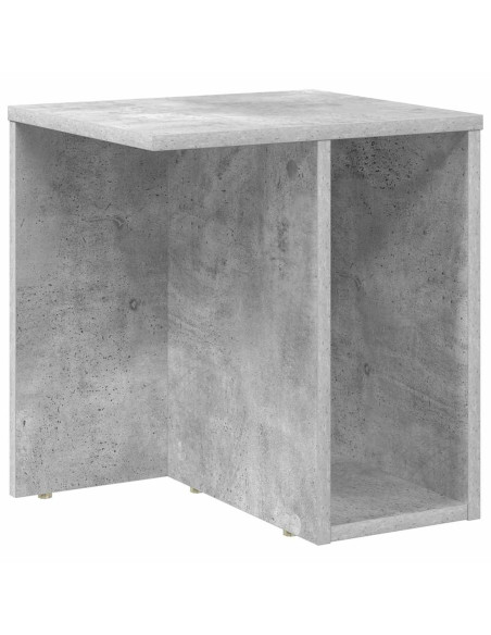 Tavolino Grigio cemento 37 x 32 x 40 cm Legno multistrato