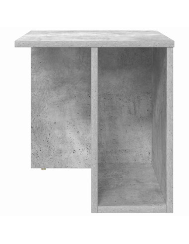 Tavolino Grigio cemento 37 x 32 x 40 cm Legno multistrato