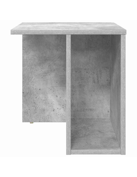 Tavolino Grigio cemento 37 x 32 x 40 cm Legno multistrato