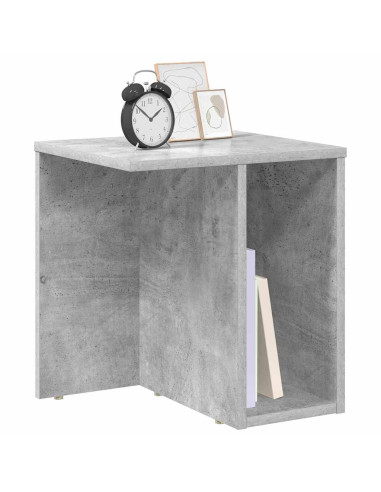 Tavolino 2 pcs Grigio cemento 37 x 32 x 40 cm Legno multistrato