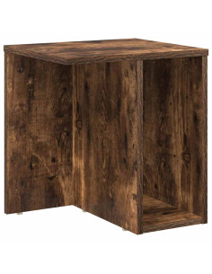 Tavolino Rovere fumé 37 x 32 x 40 cm Legno multistrato 2