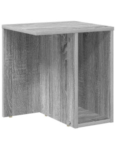 Tavolino Grigio Sonoma 37 x 32 x 40 cm Legno multistrato 2