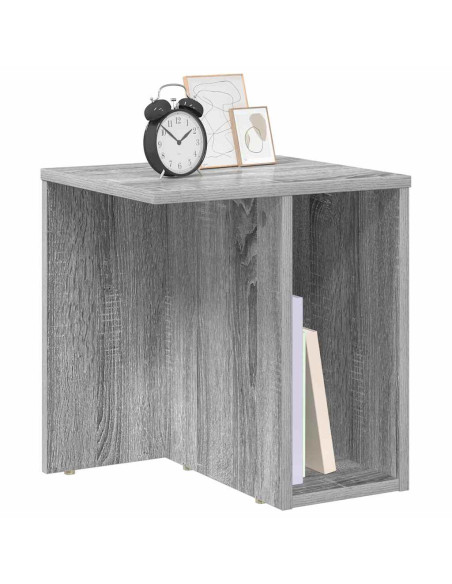 Tavolino Grigio Sonoma 37 x 32 x 40 cm Legno multistrato