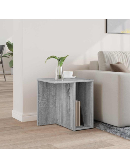 Tavolino Grigio Sonoma 37 x 32 x 40 cm Legno multistrato