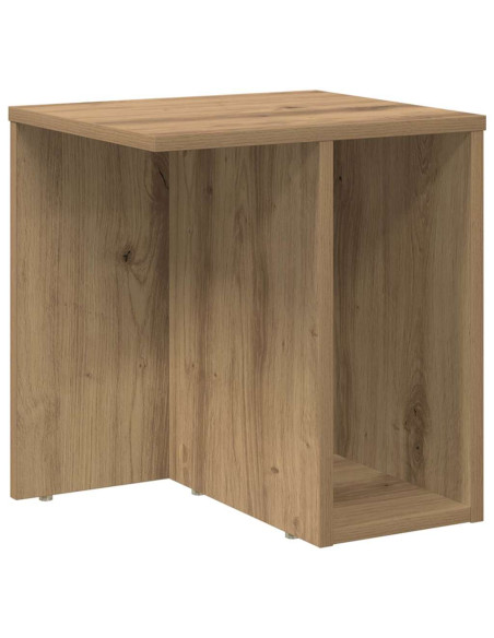 Tavolino Rovere artigianale 37 x 32 x 40 cm Legno multistrato