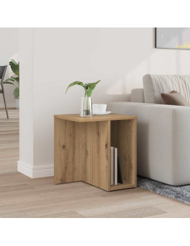 Tavolino Rovere artigianale 37 x 32 x 40 cm Legno multistrato