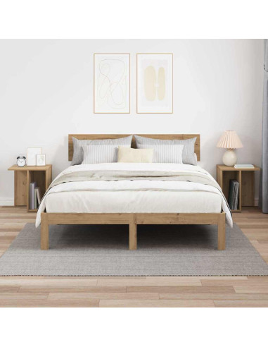 Tavolino 2 pcs Rovere artigianale 37 x 32 x 40 cm