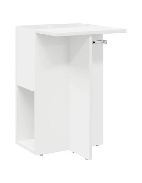 Tavolino Bianco 35 x 40 x 55 cm Legno multistrato
