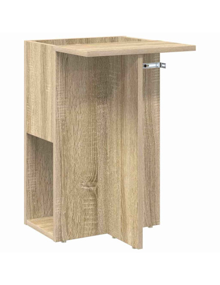 Tavolino Rovere Sonoma 35 x 40 x 55 cm Legno multistrato