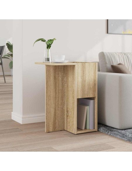 Tavolino Rovere Sonoma 35 x 40 x 55 cm Legno multistrato