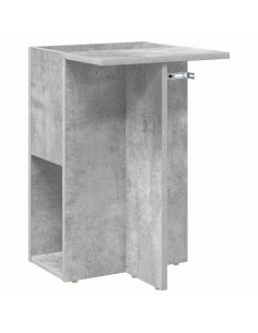 Tavolino Grigio cemento 35 x 40 x 55 cm Legno multistrato 2