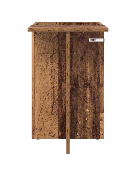 Tavolino Legno vecchio 35 x 40 x 55 cm Legno multistrato