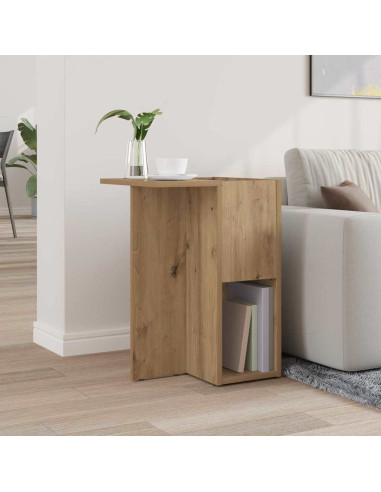 Tavolino Rovere artigianale 35 x 40 x 55 cm Legno multistrato
