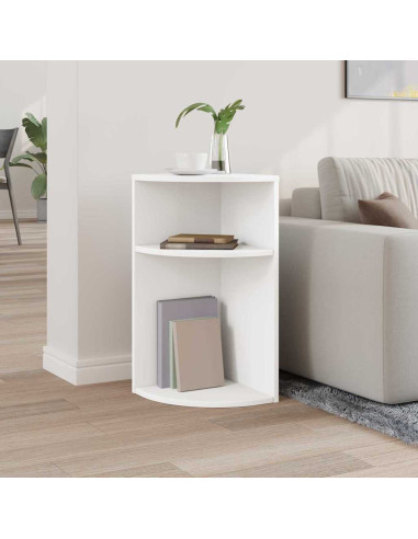 Tavolino Bianco 29,6 x 29,6 x 60 cm Legno multistrato