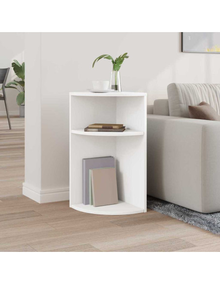 Tavolino Bianco 29,6 x 29,6 x 60 cm Legno multistrato