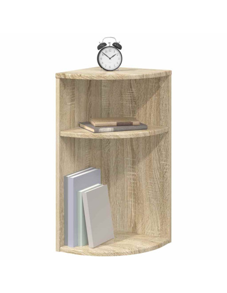 Tavolino Rovere Sonoma 29,6 x 29,6 x 60 cm Legno multistrato