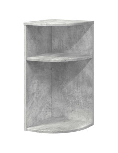 Tavolino Grigio cemento 29,6 x 29,6 x 60 cm Legno multistrato 2