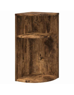 Tavolino Rovere fumé 29,6 x 29,6 x 60 cm Legno multistrato 2