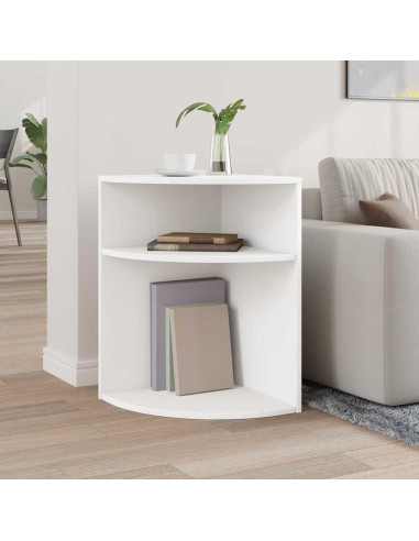 Tavolino Bianco 39,7 x 39,7 x 60 cm Legno multistrato