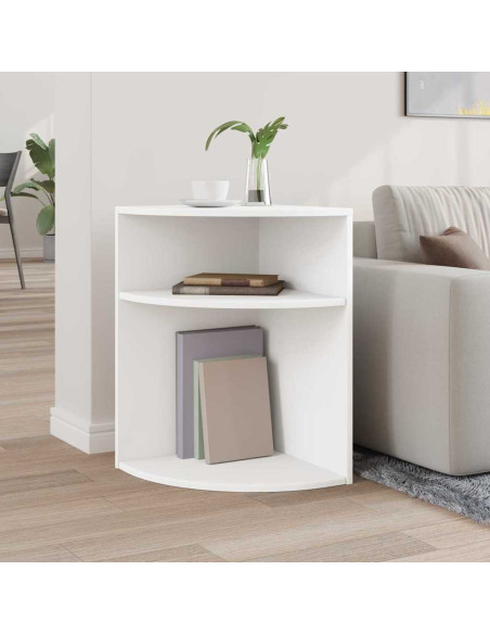 Tavolino Bianco 39,7 x 39,7 x 60 cm Legno multistrato