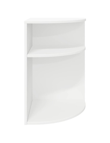 Tavolino Bianco 39,7 x 39,7 x 60 cm Legno multistrato