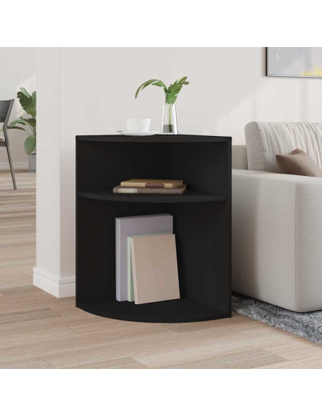 Tavolino Nero 39,7 x 39,7 x 60 cm Legno multistrato