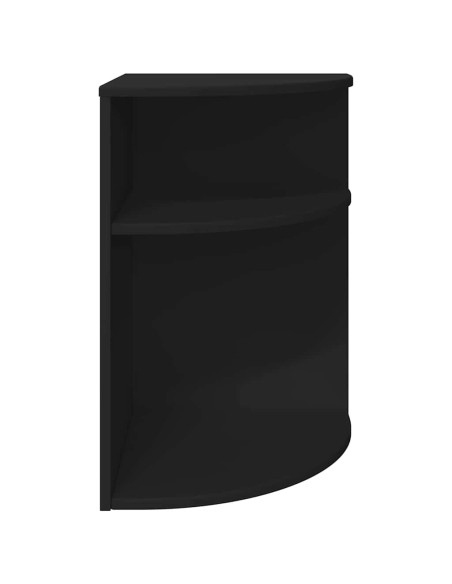 Tavolino Nero 39,7 x 39,7 x 60 cm Legno multistrato