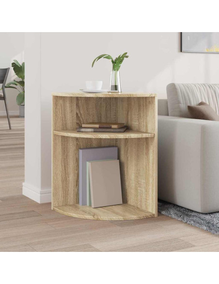 Tavolino Rovere Sonoma 39,7 x 39,7 x 60 cm Legno multistrato