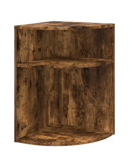 Tavolino Rovere fumé 39,7 x 39,7 x 60 cm Legno multistrato