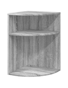 Tavolino Grigio Sonoma 39,7 x 39,7 x 60 cm Legno multistrato 2