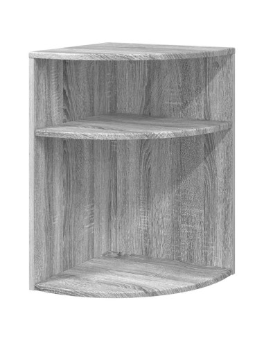 Tavolino Grigio Sonoma 39,7 x 39,7 x 60 cm Legno multistrato
