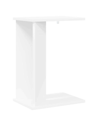 Tavolino Bianco 35 x 25 x 50 cm Legno multistrato