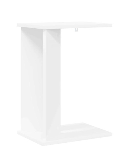 Tavolino Bianco 35 x 25 x 50 cm Legno multistrato