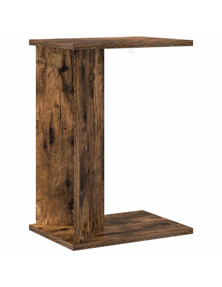 Tavolino Rovere fumé 35 x 25 x 50 cm Legno multistrato